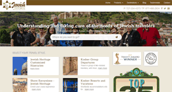 Desktop Screenshot of jewishtravelagency.com
